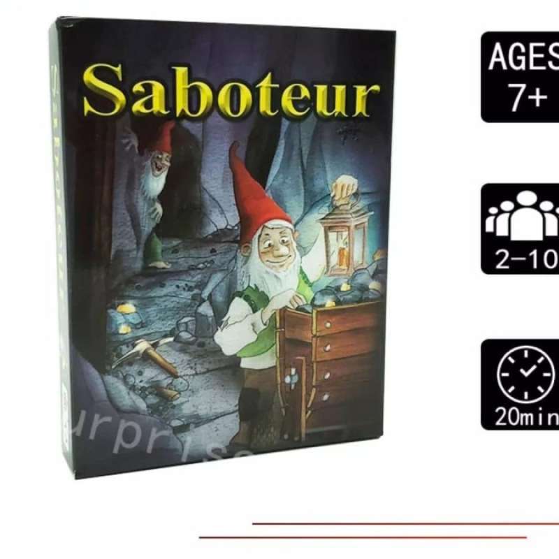 Promo Saboteur Board Game Card Game Mainan Kartu Diskon 50 Di Seller Foryou Shop1234 Meruya