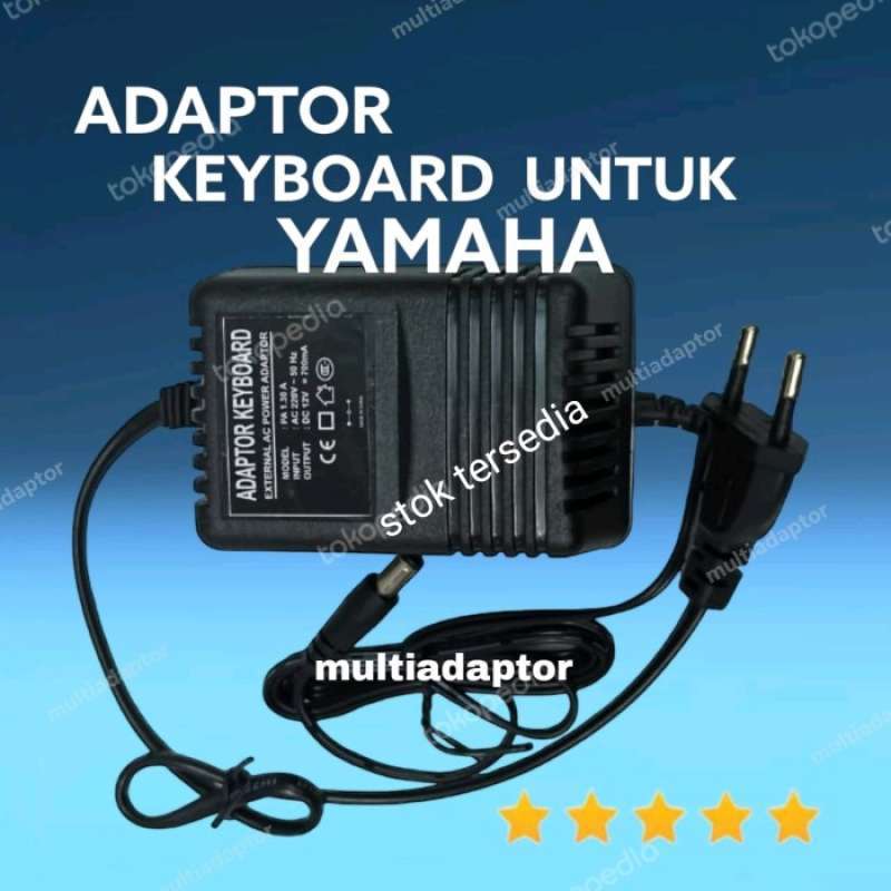 Alimentatore Per Tastiera Yamaha PSS-450 UK 12V 2 Metri – Adapter EPPS Per Keyboard Elettroniche - Foto 2
