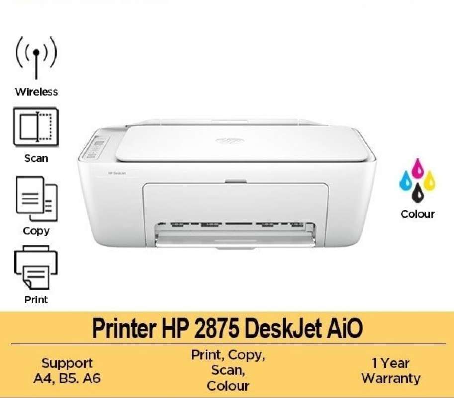 Jual Hp Deskjet Ink Advantage 2875 All In One Printer Wireless ...