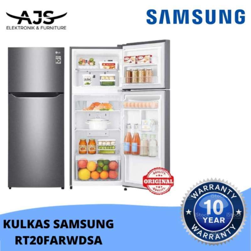 Promo Samsung Kulkas 2 Pintu [203l] Rt20farwdsa/se Garansi Resmi Diskon