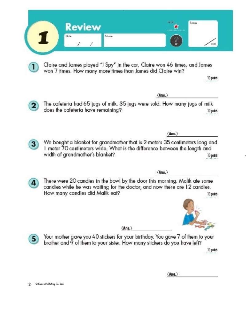 Jual Buku Anak - Kumon - Grade 3 Word Problems Di Seller Rumix ...