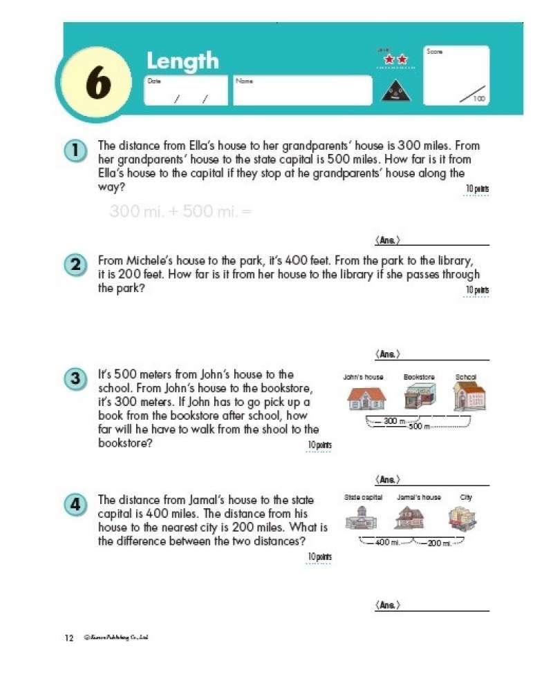 Jual Buku Anak - Kumon - Grade 3 Word Problems Di Seller Rumix ...