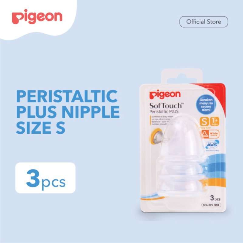 Jual Pigeon Dot Peristaltic Plus 3 Blister S Soft Touch Dot Bayi Di