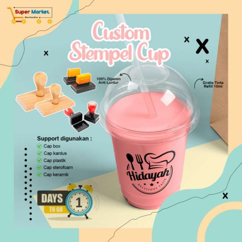 Jual Stempel Kayu Cup Gelas Plastik Permanen Stempel Kardus Setempel jual-stempel-kayu-cup-gelas-plastik-permanen-stempel-kardus-setempel
