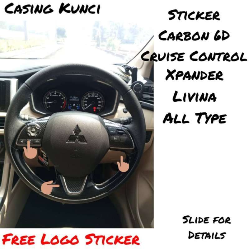 Sticker Setir Jual Sticker Steer Carbon 6d Xpander Cross Livina Stiker Stir Cruise ...