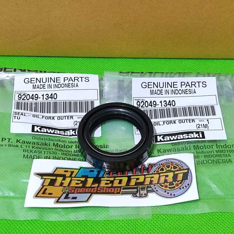 Jual Seal Shock Depan Ninja 150 R Rr Ss Sepasang Original Kawasaki Di
