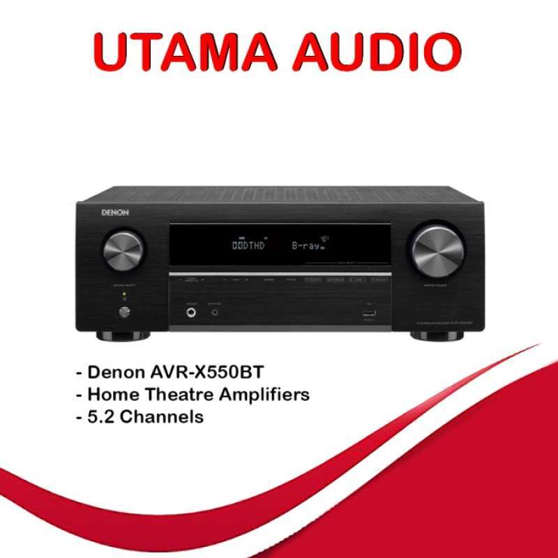 Promo Denon Avr-x550 Bt / Avr X550bt / Avrx550 Bt 5.2 Channel Av ...