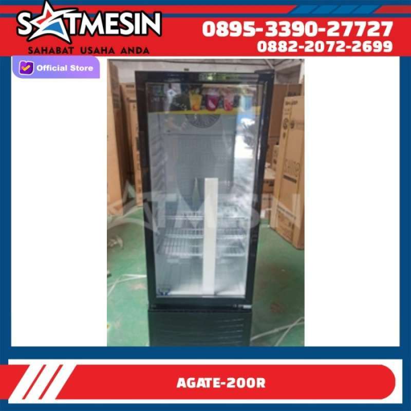 Promo Showcase Rsa Agate-200 R / Agate 200r 3 Rak Display Cooler Diskon ...