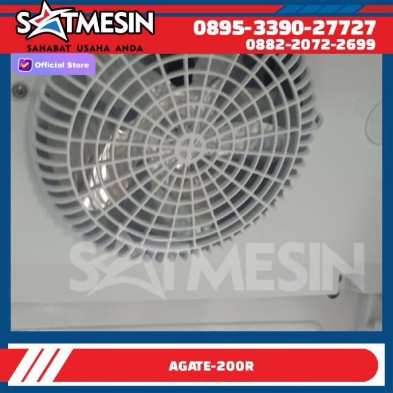 Rsa Showcase 3 Rak Promo Showcase Rsa Agate-200 R / Agate 200r 3 Rak Display Cooler Diskon ...