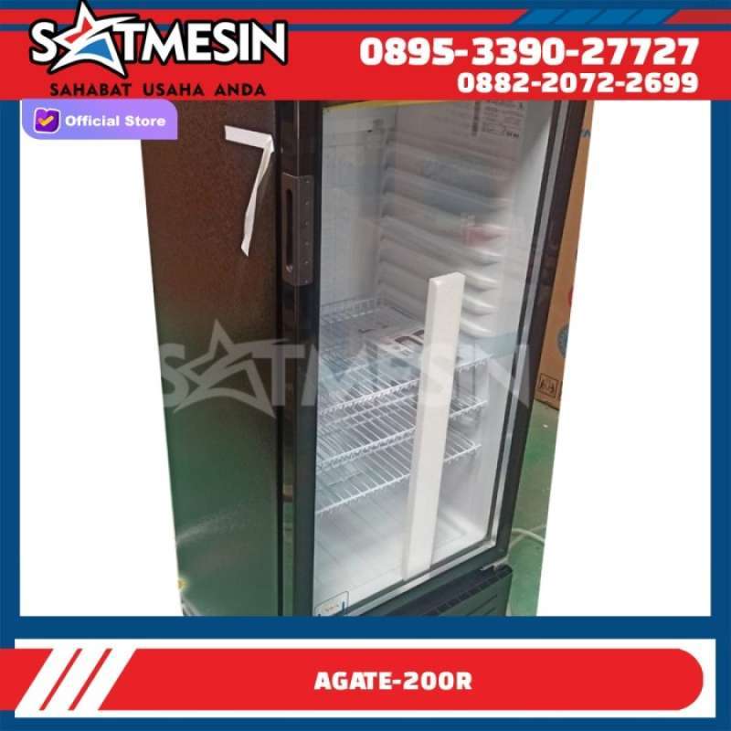 Rsa Showcase 3 Rak Promo Showcase Rsa Agate-200 R / Agate 200r 3 Rak Display Cooler Diskon ...