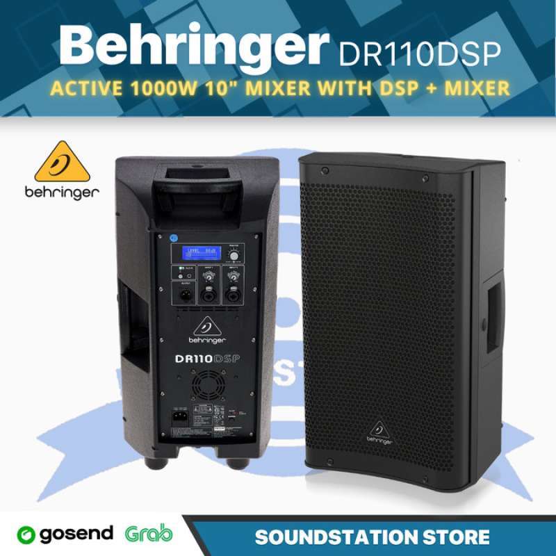 Promo Behringer Dr110dsp Active 1000w 10 Pa Speaker System With Dsp ...