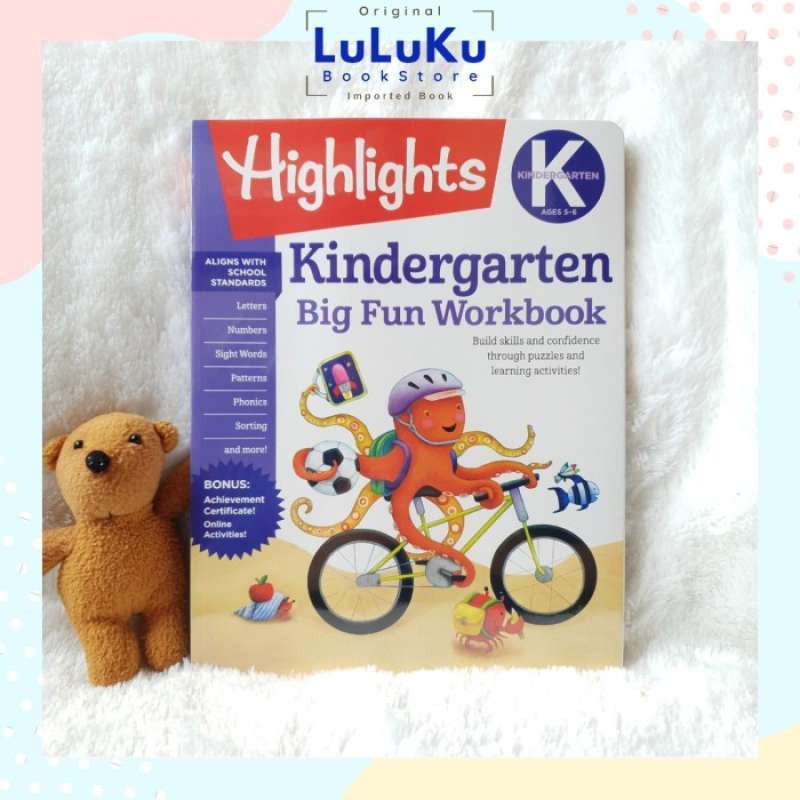 Promo Buku Anak Import Highlights Kindergarten Big Fun Workbook Workbooks Diskon 23% Di Seller ...