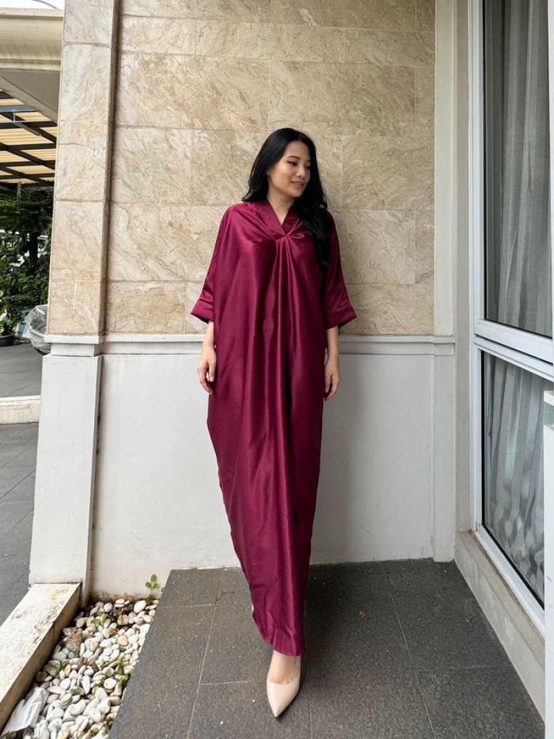 Kaftan satin polos outlet