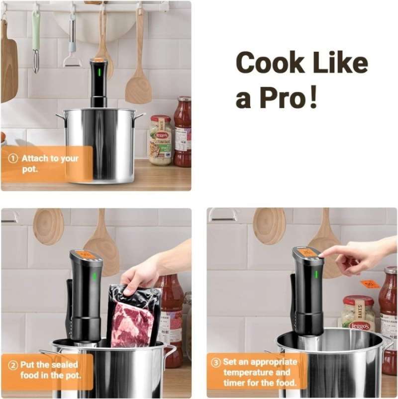 Inkbird – sous vide stick – 1000 W – WiFi – met app – model: isv-200W