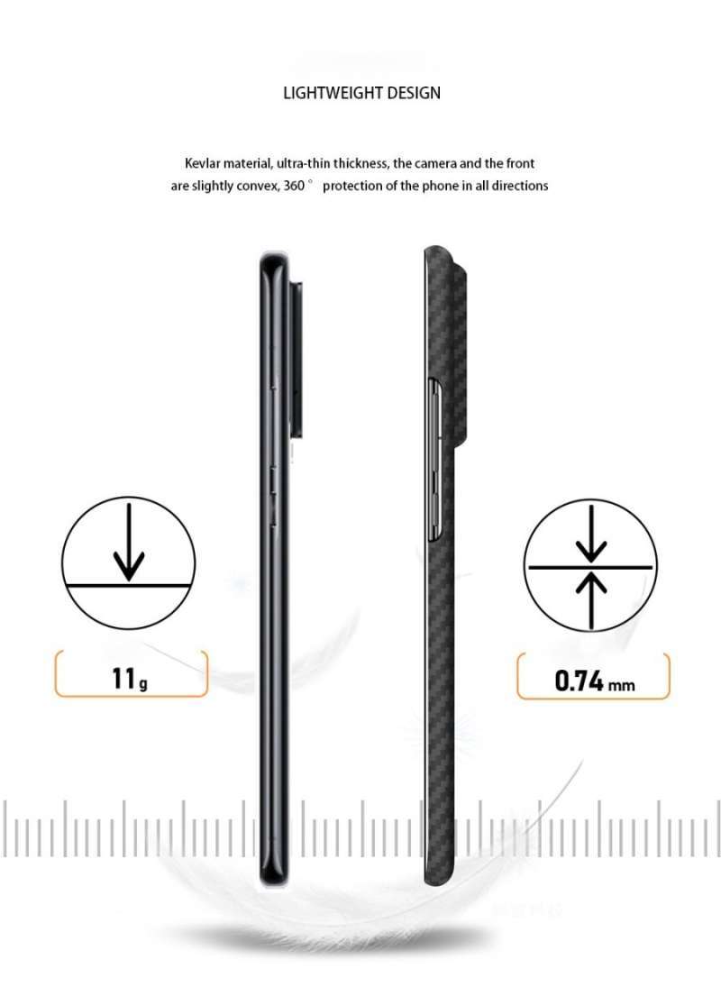 Allytech IPhone 11 Case, IPhone 11 Cover, Carbon Fiber Ultra Slim Fit Lightweight Shockproof Anti-Scratch Protective Phone Case For Apple IPhone 11 - View #2