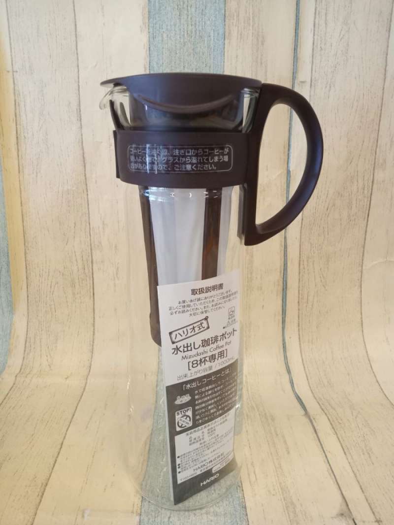 Promo Hario Mizudashi Cold Brew Extract Coffee Pot Mini 1000ml Mcpn14