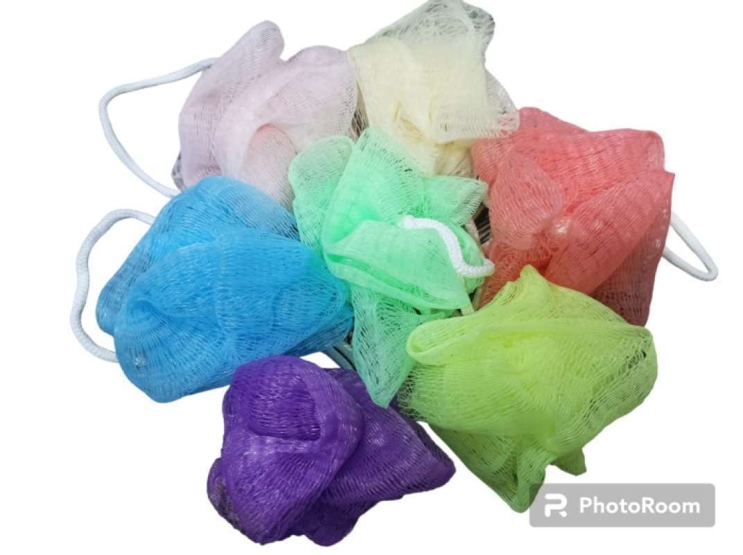 Jual Spons Mandi Jaring / Spon Mandi Gosok / Sponge Mandi Shower Net Di ...