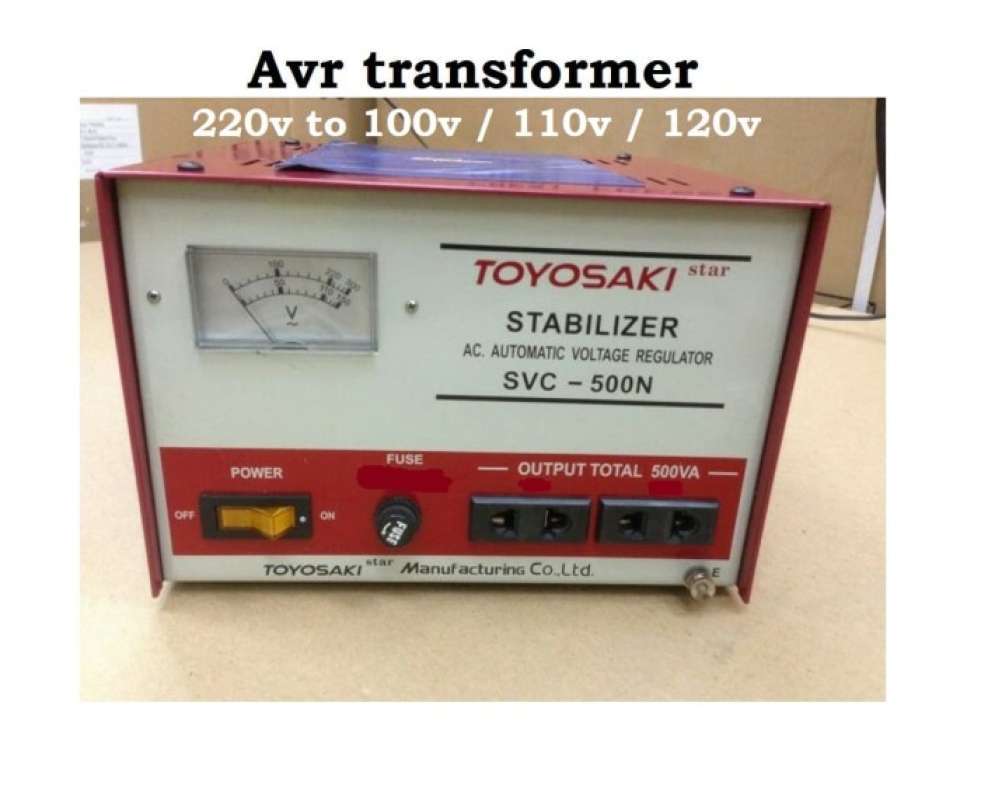Promo Stavol Stabilizer Avr Transformer 500watt 220v To 100v 110v 120v ...