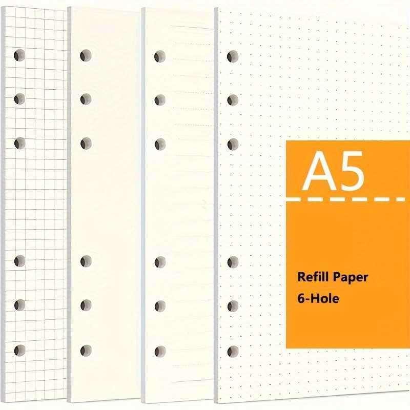 Jual Minkys Kertas Binder Loose Leaf Paper Refill 6 Lubang A5 80 Pages ...