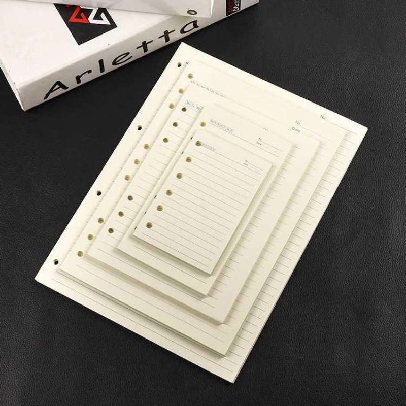 Jual Minkys Kertas Binder Loose Leaf Paper Refill 6 Lubang A5 80 Pages ...