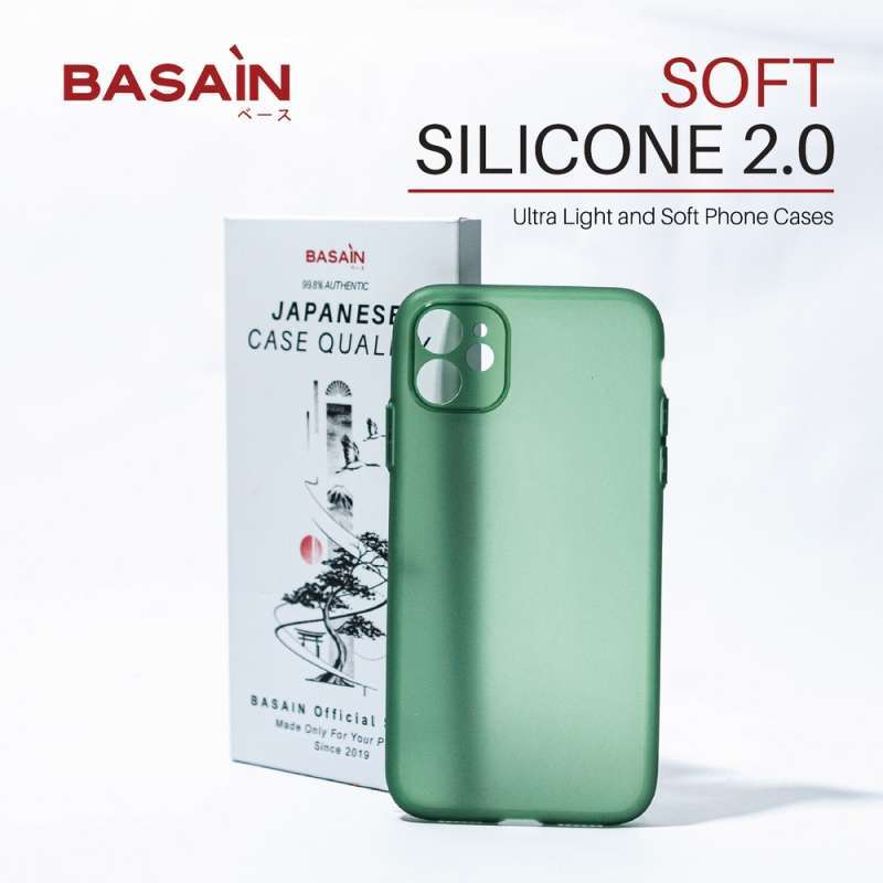 Iphone 11 Soft Silicone Cover BASAIN Casing IPhone 11 Soft