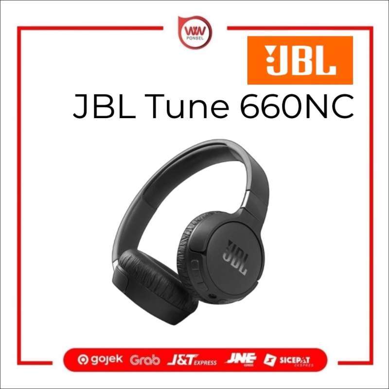 JBL Tune 660NC Wireless On-Ear Headphones with Active Noise Cancellation