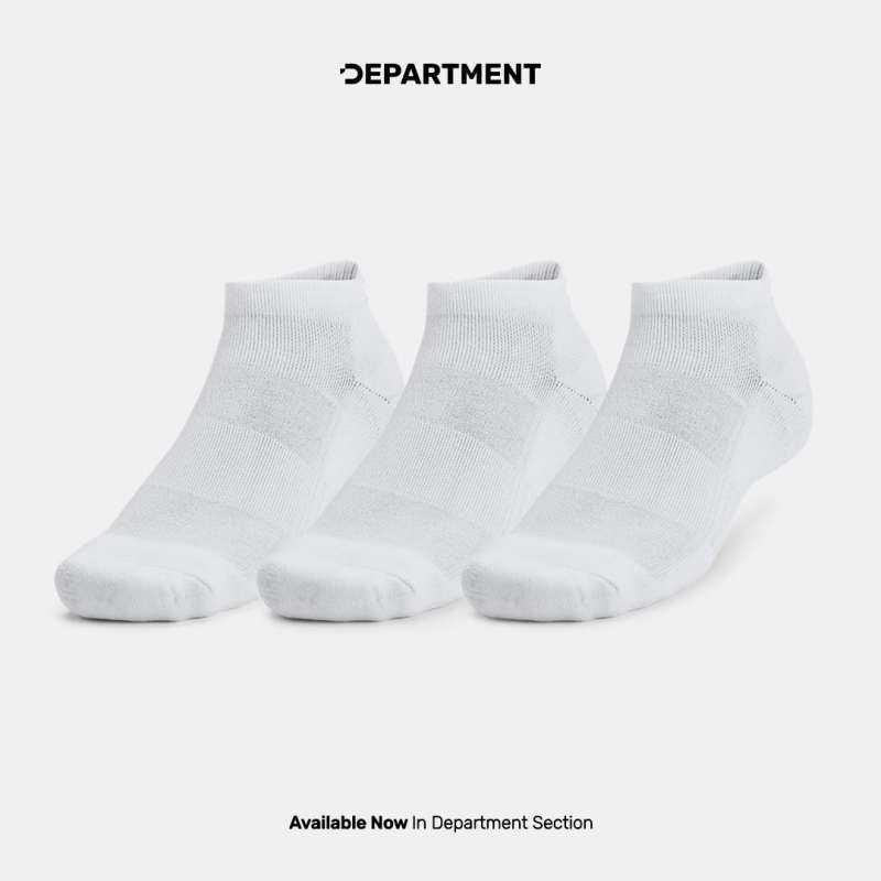 Promo Kaos Kaki Under Armour 3p Low Cut 1386312100 Original Diskon