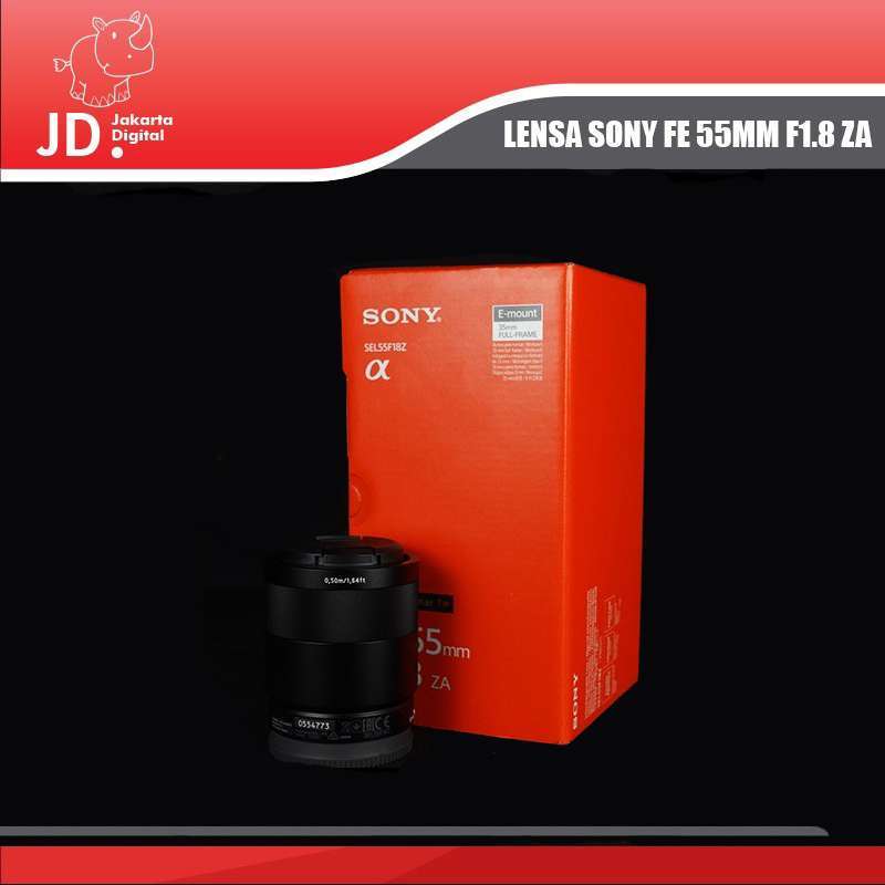 SONY FE 55mm ZA SONNAR T* Lensa Sony FE 55MM ZA