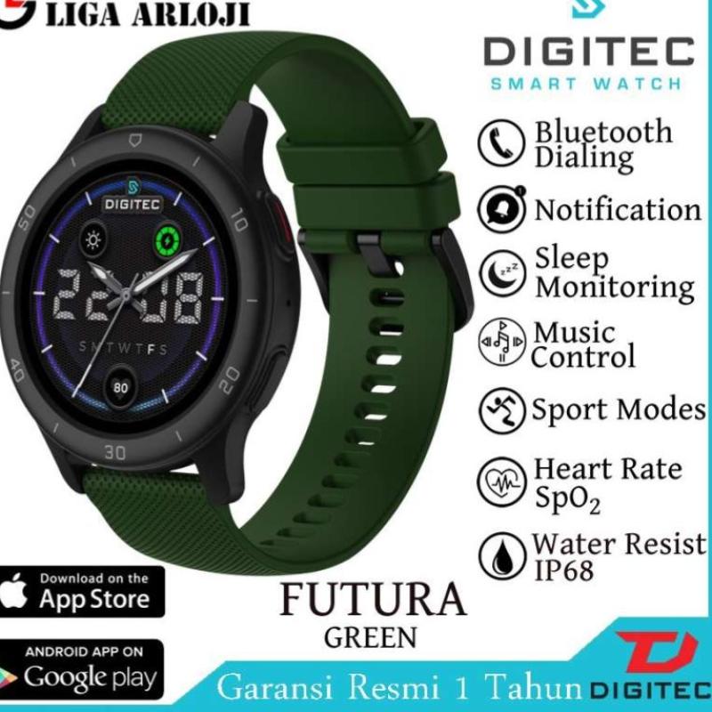 Promo Digitec Smart Watch Futura Jam Tangan Pria Digital