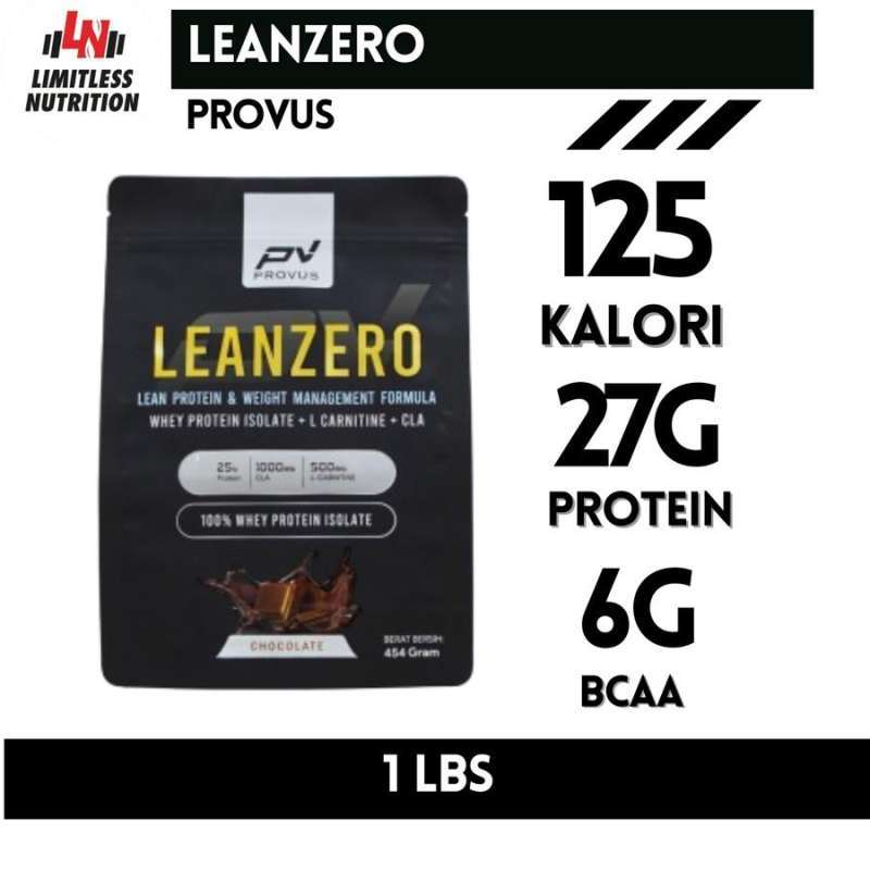 Jual Provus Lean Zero 1 Lbs | Whey Protein Isolate + Fat Burner Bali ...