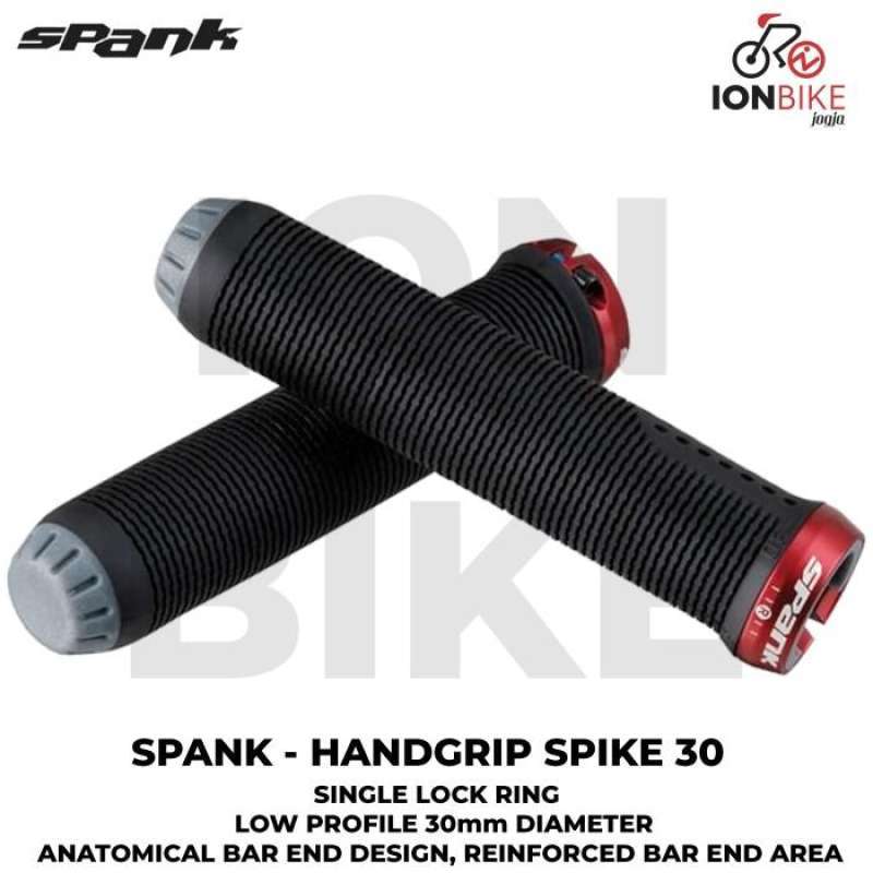 Spank Spike Grip 30 - Soft Lock-On Bike Grips For Comfort & Control On Any Ride - View #4