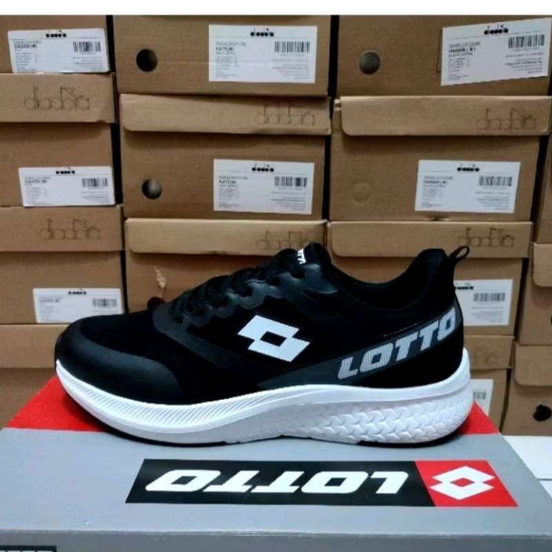 Lotto ACERNA Men's Running Shoes Black