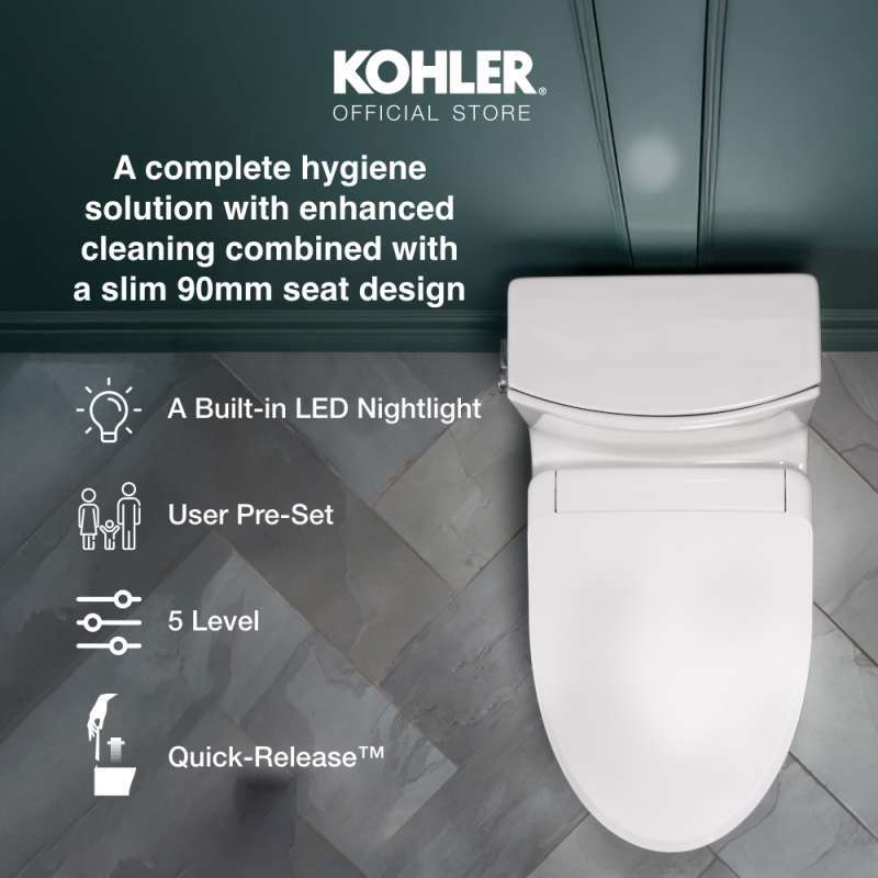 Promo Kohler Purewash E910 Smart Bidet Seat Tutup Kloset Pintar ...