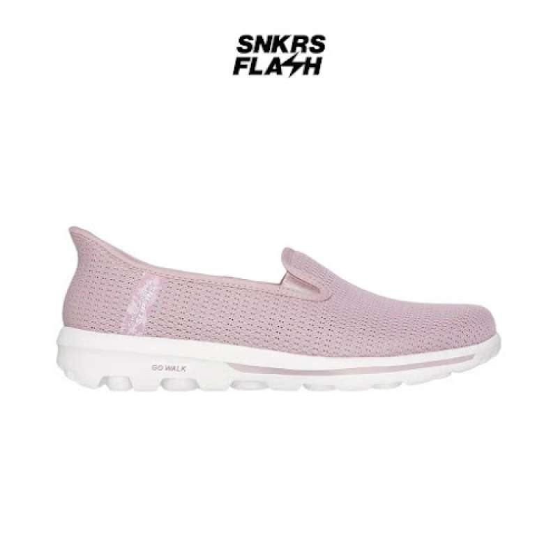 Sepatu Casual Wanita SKECHERS Go Walk Travel Mauve 124770MVE