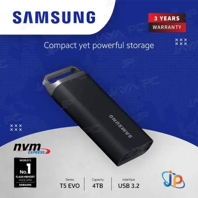 Samsung T5 EVO SSD External Portable USB Type-C