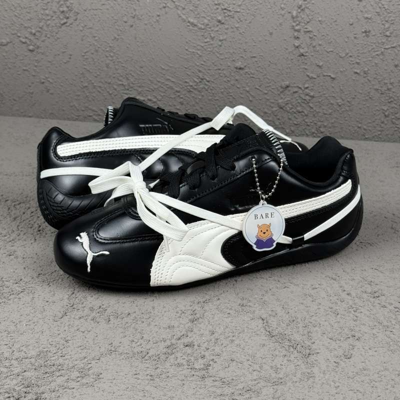Promo Rose Blackpink X Puma Speedcat Premium Black White Womens
