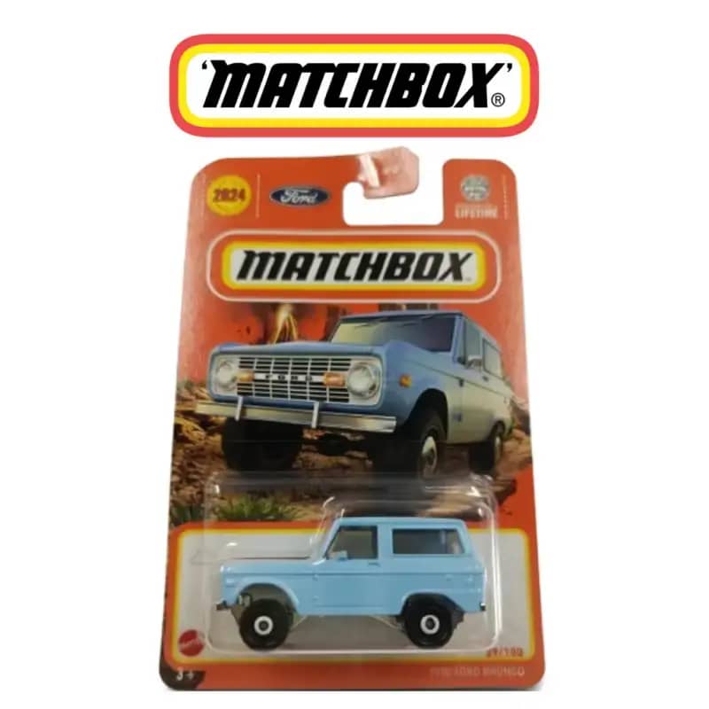 Jual Matchbox 1970 Ford Bronco Biru Muda 93ae Di Seller Timothy