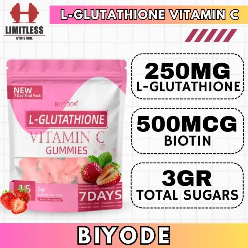 natures bounty glutathione Nature's Bounty Optimal Solutions Advanced, Hair Skin & Nails Strawberry  Gummies, Biotin 6000 mcg, 140 ct