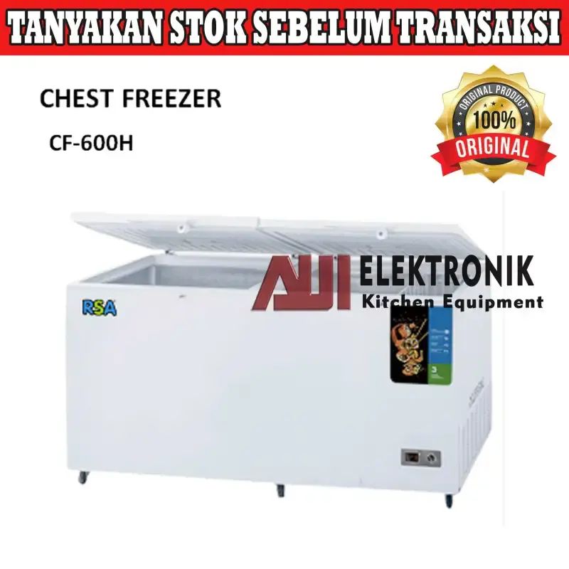 Freezer Merk Rsa Jual Rsa Cf-600h, Cf-750h Chest Freezer / Lemari Beku / Freezer ...