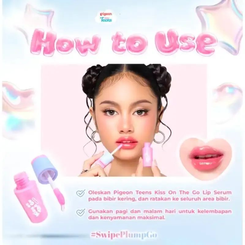 Jual Pigeon Teens Kiss On The Go Lip Serum Bibir - 2 Ml Di Seller ...