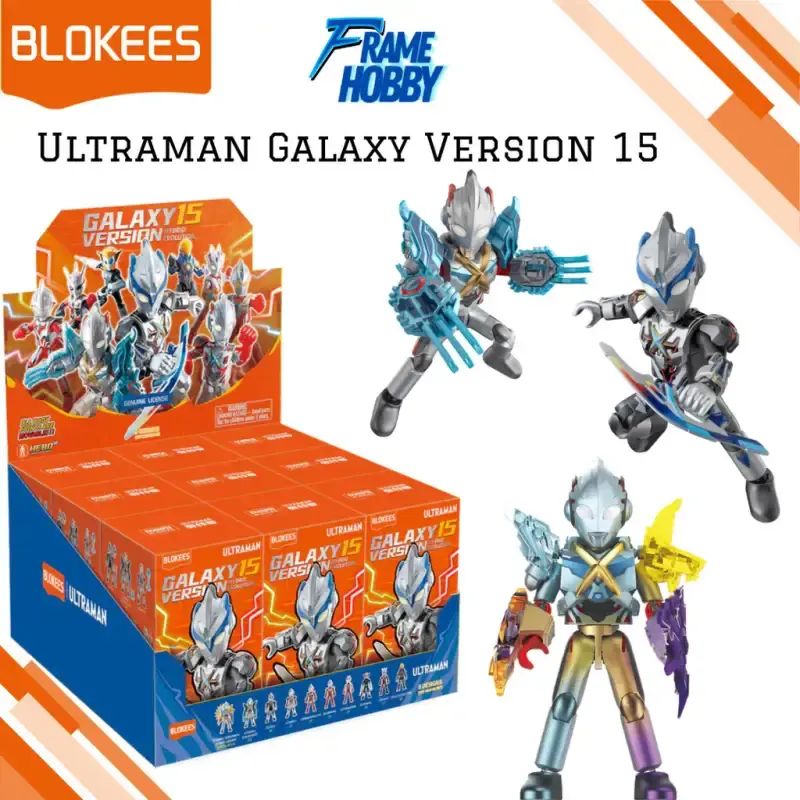 Jual Blokees Ultraman Galaxy Version 15 Hybrid Evolution Gv-15