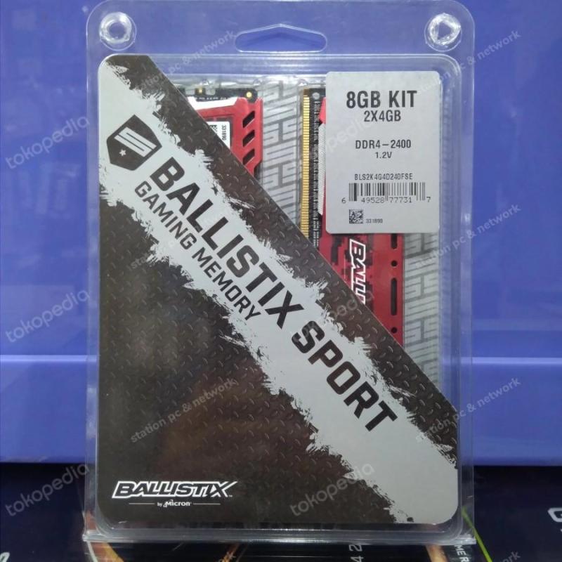 Sport Ddr4 2400mhz Ballistix Ram 8gb 2400mhz Memory Ram Crucial