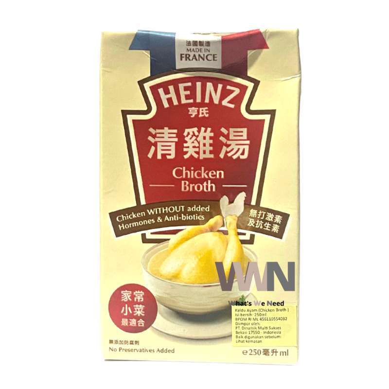 Jual Heinz Chicken Broth 250ml Kaldu Ayam di Seller Whatsweneed Store
