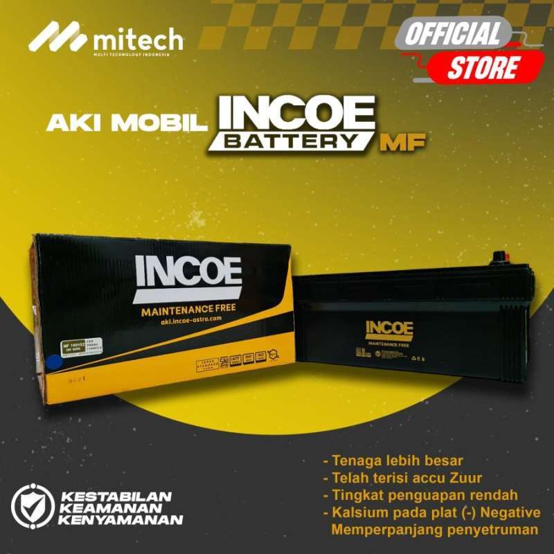 Jual Aki Genset Incoe Mf Astra N150 / 145G51 Aki Kering 12V / 150Ah di