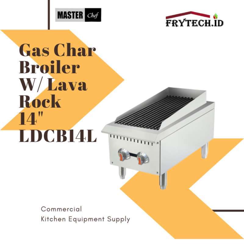 Promo Masterchef Gas Lava Rock Ldcb14L/ Gas Grill 1 Burner Diskon 23
