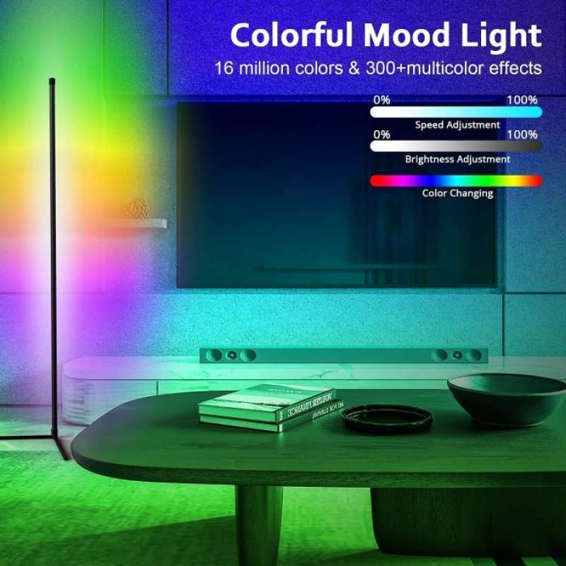 Lampu Led Live Promo Lampu LED RGB Hias Kamar Ruangan Live Streaming Viral Floor Lamp ...