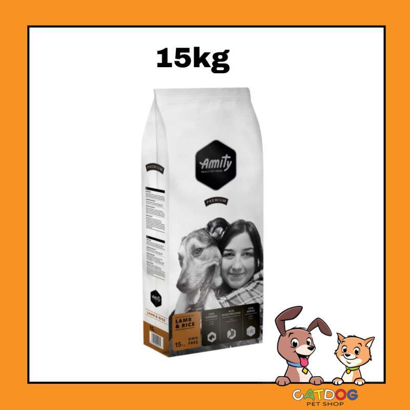 Jual Amity Dog Lamb & Rice 15kg di Seller Catdog Semarang