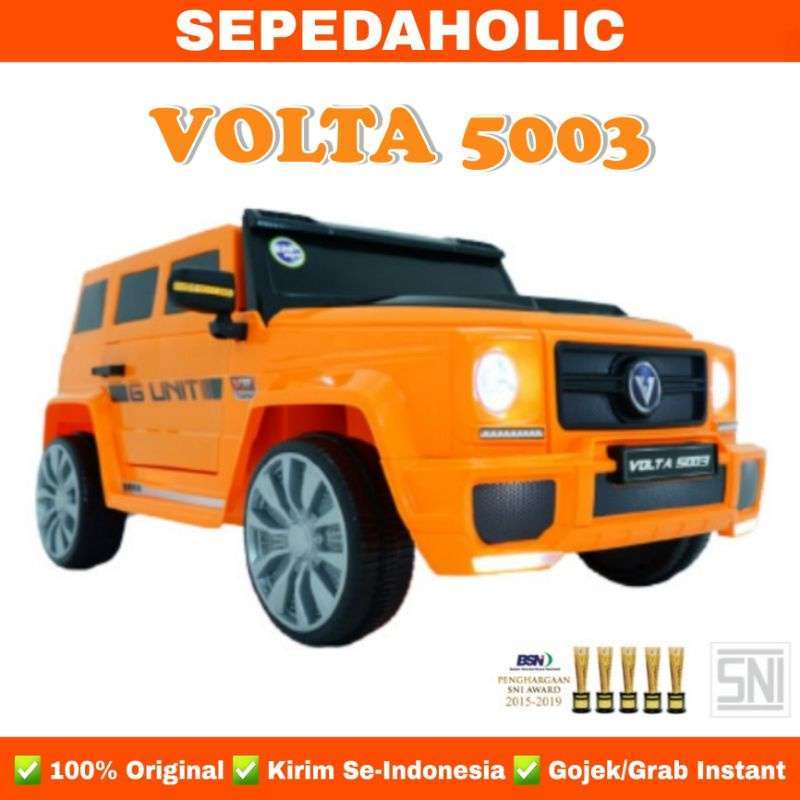 Promo Mobil Mobilan Aki VOLTA 5003 G-Unit Remote Control Dual Gearbox