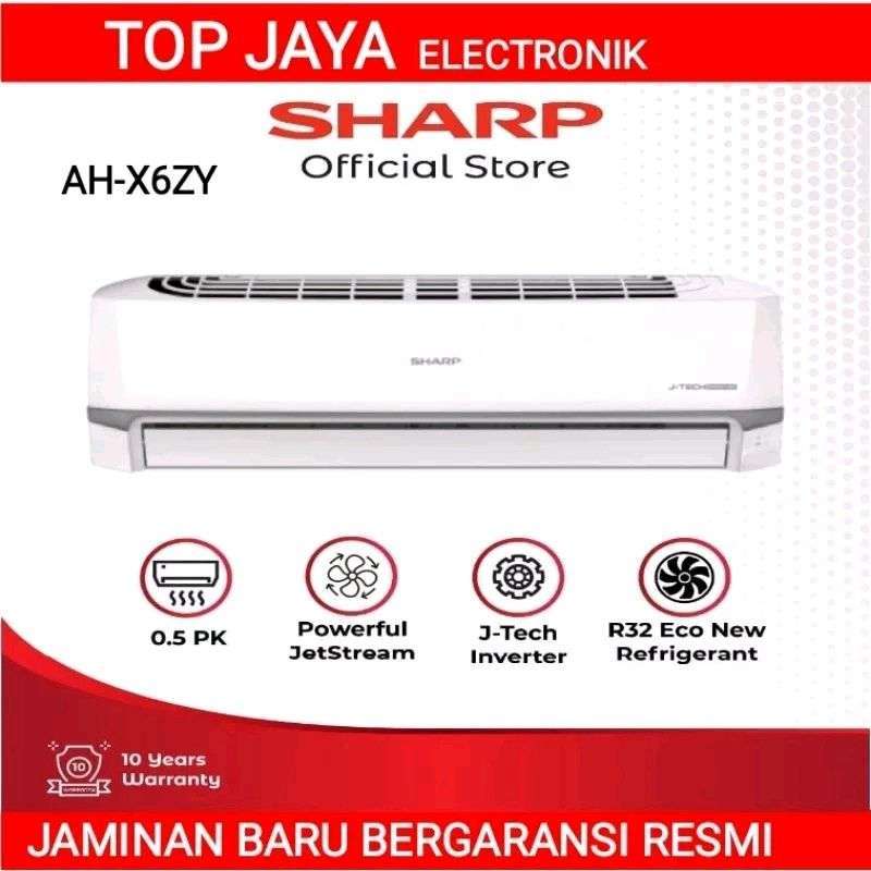 Jual Ac Sharp 1/2 Pk Inverter Baru Bergaransi Resmi Di Seller Topjaya