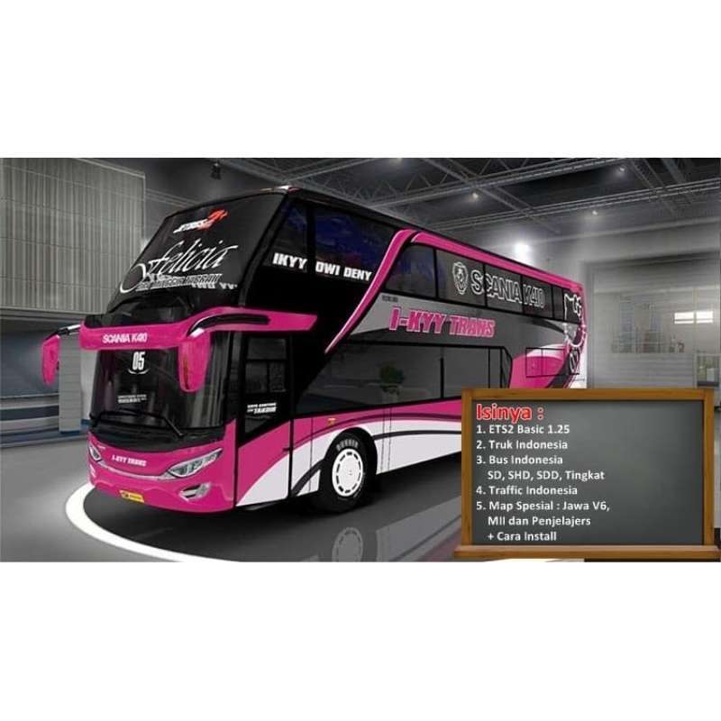 Promo ETS2 1.25 Map MII Penjalajers dan Jawa V7.1 Game PC Laptop Diskon ...